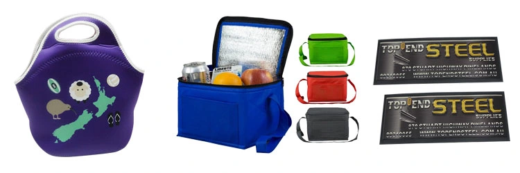 Customized Printed Non Woven Children Insulated Lunch Food Cooler Bag