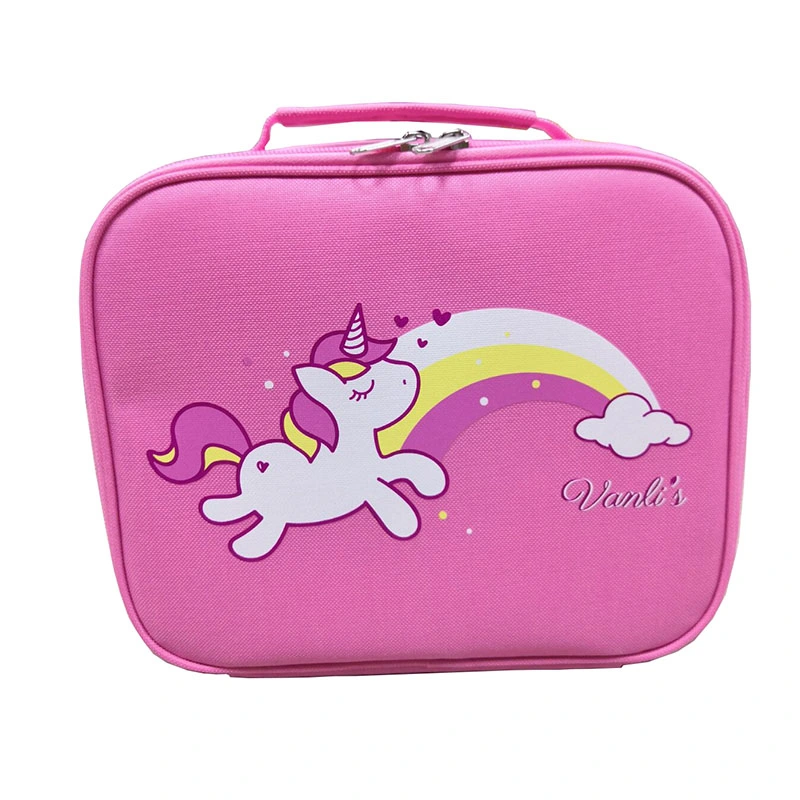 High Quality Lunch Bag in Durable Insulated Lining for Big Lunch Box with Name Card Holder