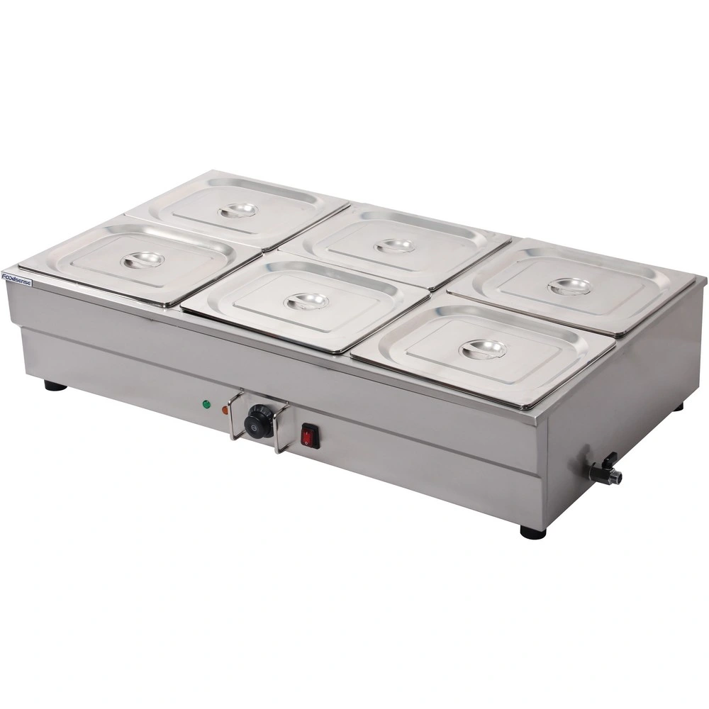 Commercial Grade Food Warmer Bain Marie Stainless Steel Bain Marie Buffet Food Warmer