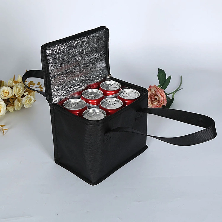 Outdoor Picnic Reusable Hot and Cooler Food Thermal Insulated Foldaway Delivery Tote Bags