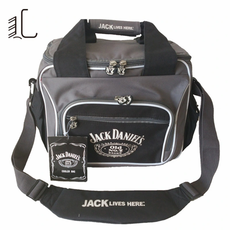 OEM Custom Grey Picnic Lunch Insulated Thermal Lunch Cooler Bag