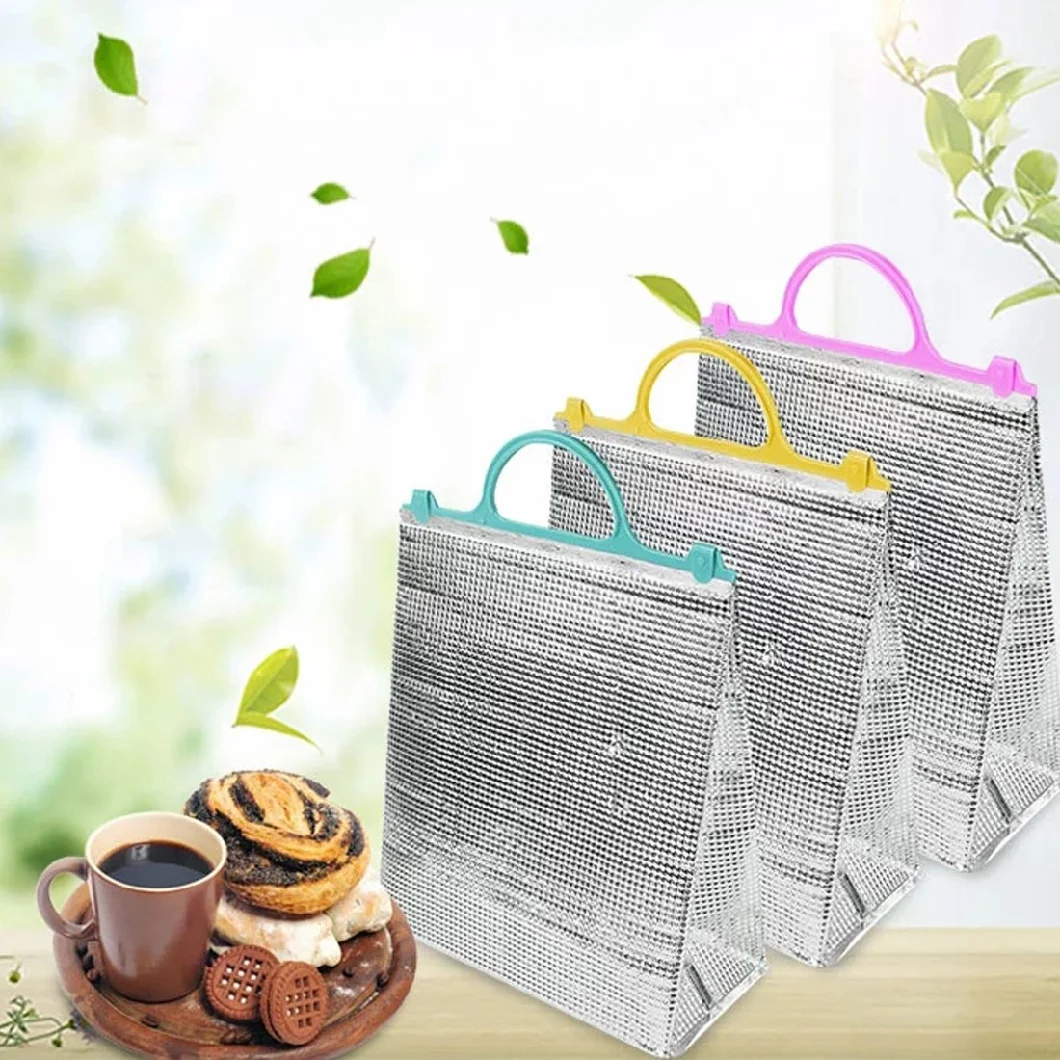 Outdoor Portable Insulated Thermal Tote Cooler Bag for Lunch