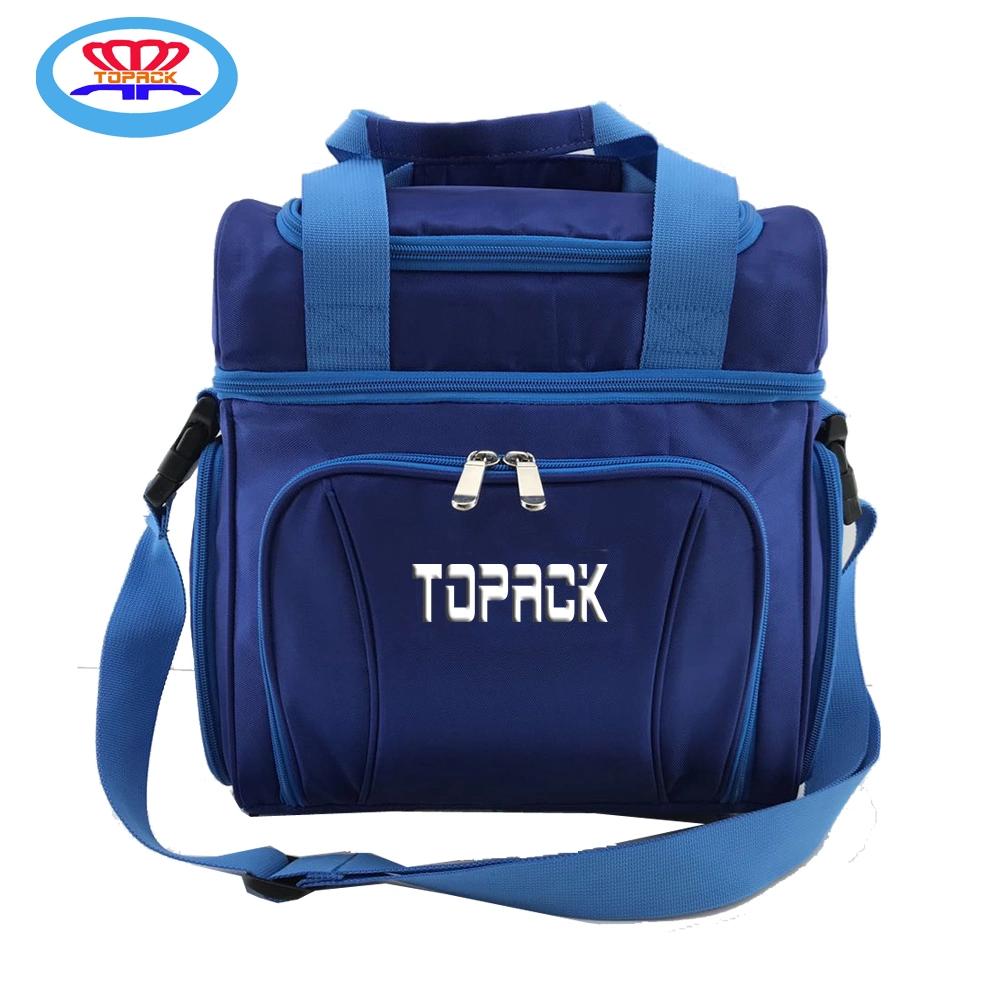 Nylon Insulated Cooler Tote Shoulder Lunch Bag