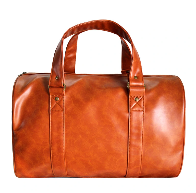 Leather Duffle Bag Big Weekender Bag in PU Material Travel Bag Luggage Bag