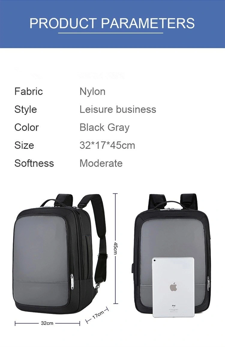 High Quality Backpack Waterproof Business Computer Backpack Large Capacity Backpack