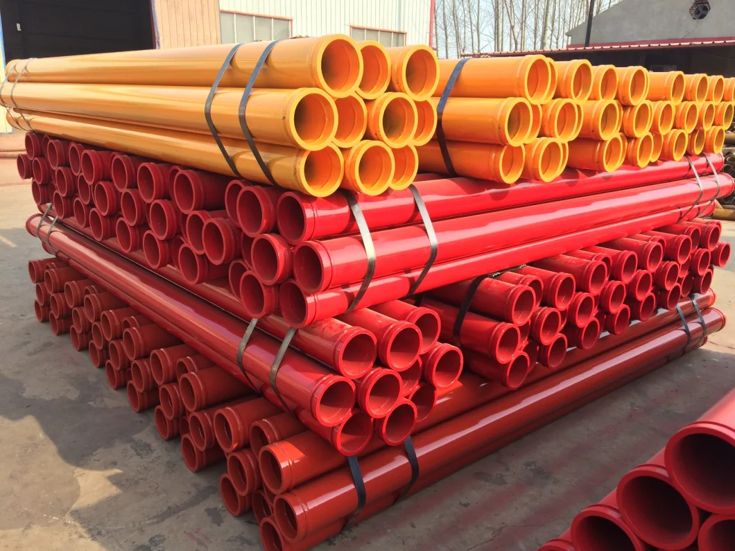 Inner Induction Heated DN125 Metric Concrete Pump Delivery Pipe for Putzmeister Schwing Pumping System