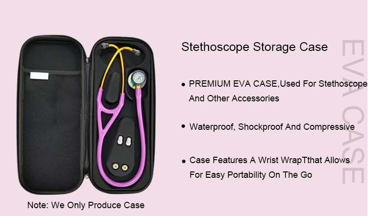 Waterproof Travel Shockproof Easy Nurse Shockproof Carrying EVA Stethoscope Case Littmann Carrying Bag Stethoscope Littmann EVA Case Littmann Stethoscope Bag