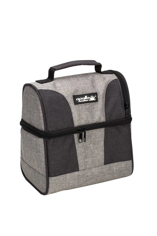 Carry Handle Dual Compartment Lunch Cooler Bag