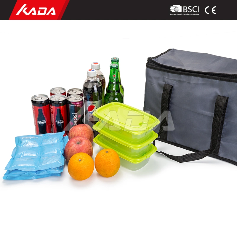 Wholesale Waterproof Handle Insulated Lunch Cooler Food Delivery Bag