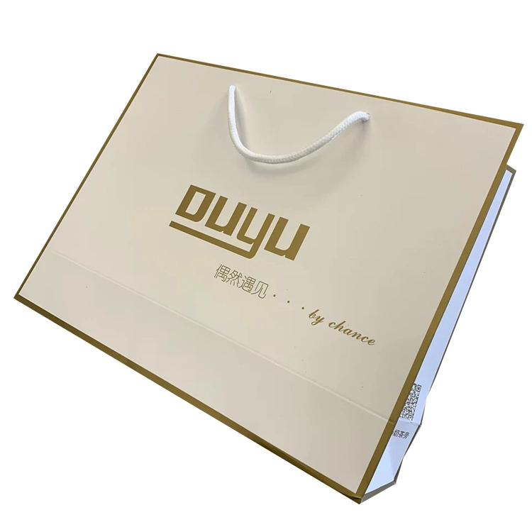 Designed Custom Paper Carrier Bags Large Gift Bags