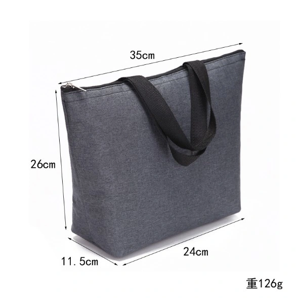 Custom Large Thermal Insulated Lunch Box Free Sample Cooler Tote Heat Preservation Bag Ice Bag