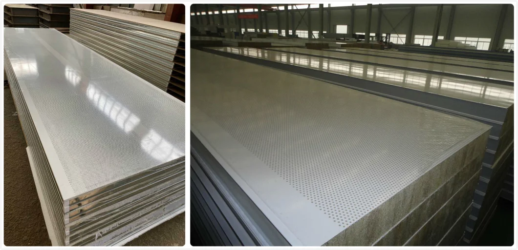 PU/Polyurethane/PIR/Polyisocyanate Insulated Sandwich Panel for Cold Room/Cold Storage Building