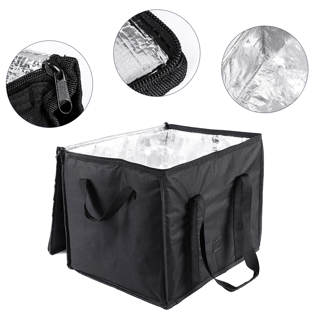 Reusable Tote Food Delivery Bag Grocery Thermal Shopping Bag Insulated Coolerbag