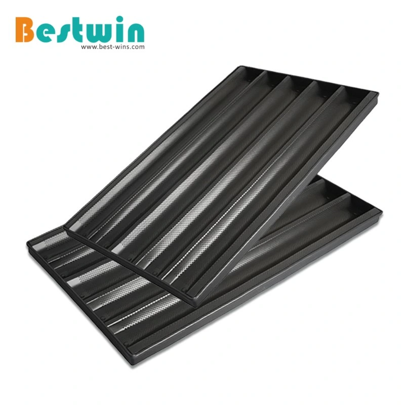 Aluminum Bun Pan Sheet Pan Loaf Baguette Bread Tray Baking Pan