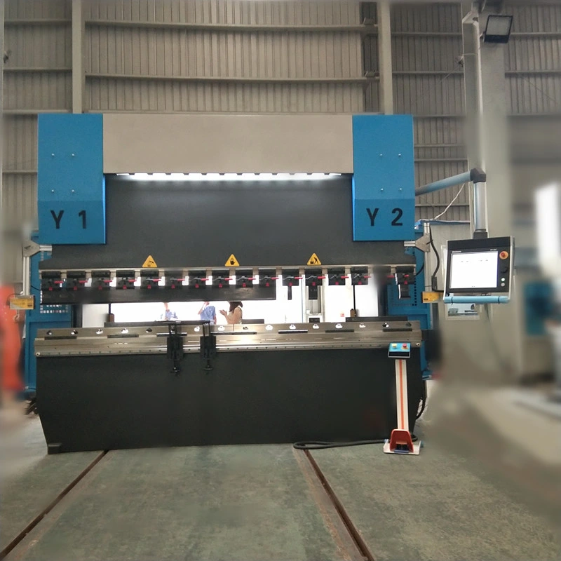 8 + 1 Axis Automatic Stainless Iron Plate Sheet Hydraulic CNC Bending Cutting Machine Press Brake