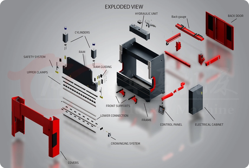 Folding Machine/Automatic Bending/Heavy Duty Hydraulic Press Brake