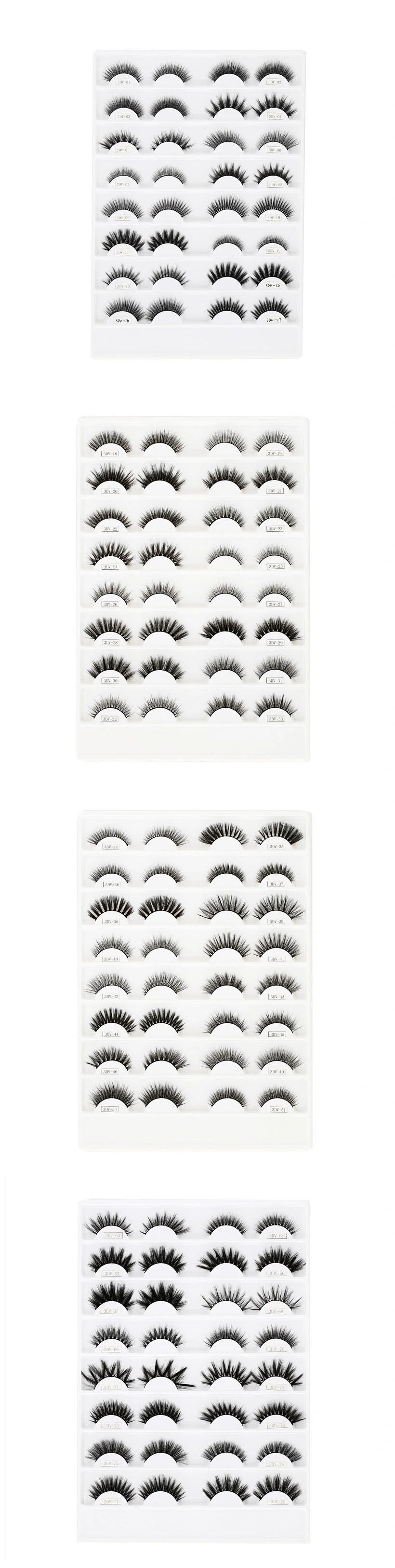 Wholesale Best Seller Magnetic Eyeliner Eyelashes Extension Silk Mink Eyelashes Magnetic Box Lashes