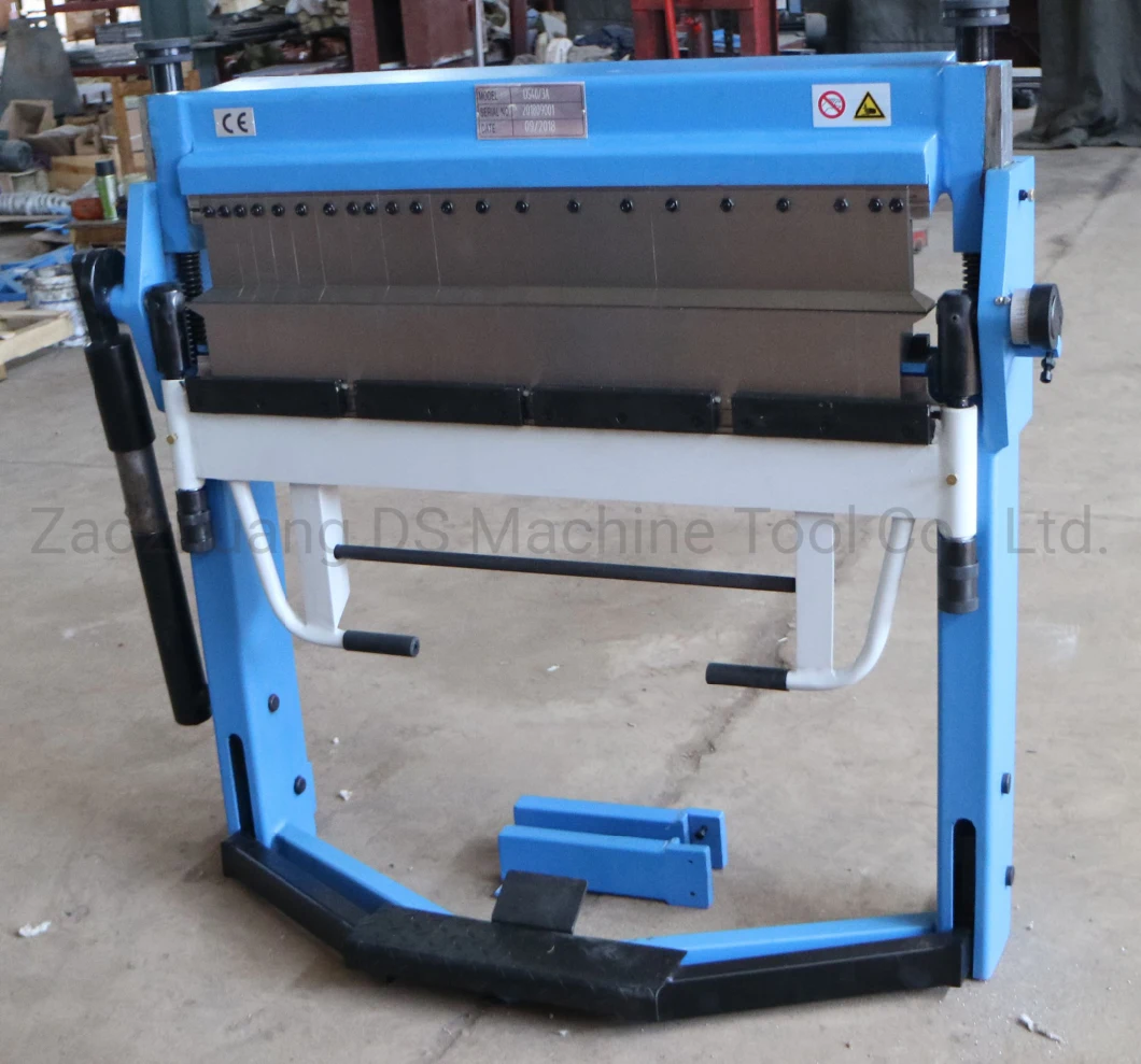 Manual Hand Press Brake Metal Sheet Folding Machine