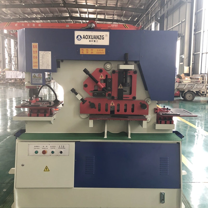 200t Q35y-40 Factory Price Hydraulic Ironworker Punching Machine Plate Bending CNC Hydraulic Iron Worker Machine