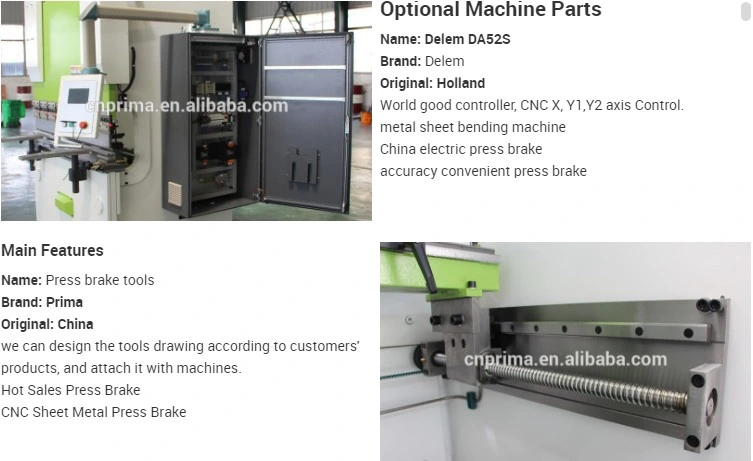 Accurl Electro-Hydraulic CNC Automatic Sheet Metal Press Brake Machine