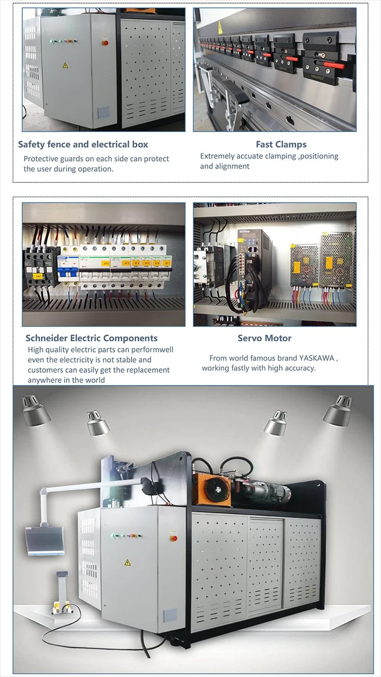 Hydraulic CNC Press Brake Sheet Metal Press Brake Bending Machine