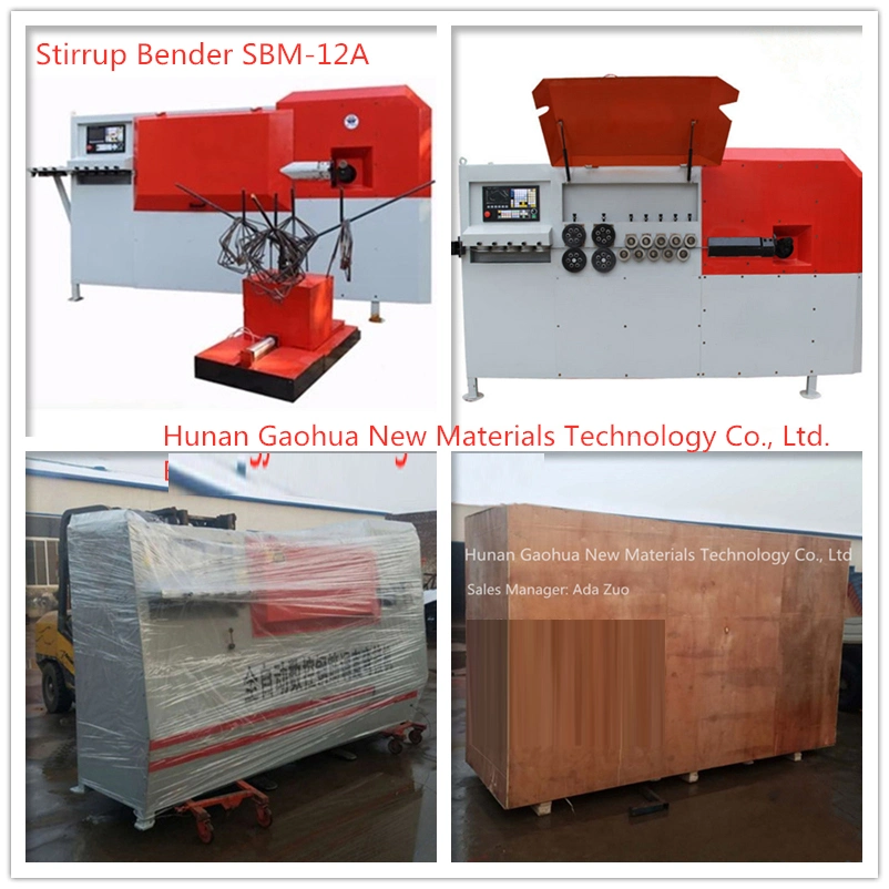 Production Source Microcomputer Control Servo Drive Motor Rebar Bending Equipment Used in Bridges, Tunnels, and Other Giant Construction Projects