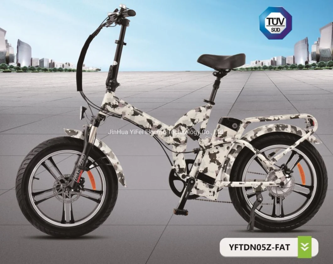 Magnesium Wheel Electric Bike 750W/500W Folding Electric Fat Electric Bicycle