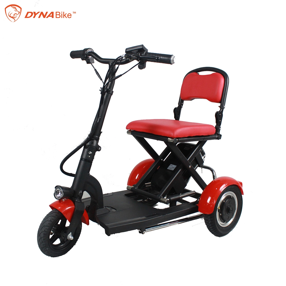 Aluminum Alloy Easy Folding Small Wheel Electric Power Folding Electric Mobility Scooter