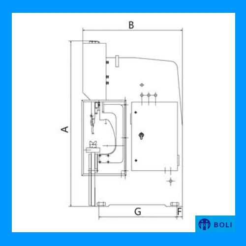 Manual Type Hand Folding Machine, Bending Machine, Plate Bending Machine