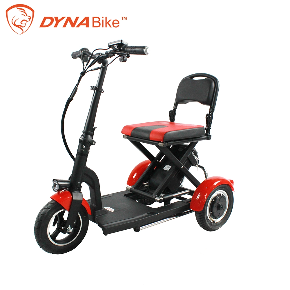 Aluminum Alloy Easy Folding Small Wheel Electric Power Folding Electric Mobility Scooter