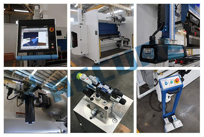 Wf67k-160t/3200mm E200 CNC Automatic Bending Machine, CNC Press Brake