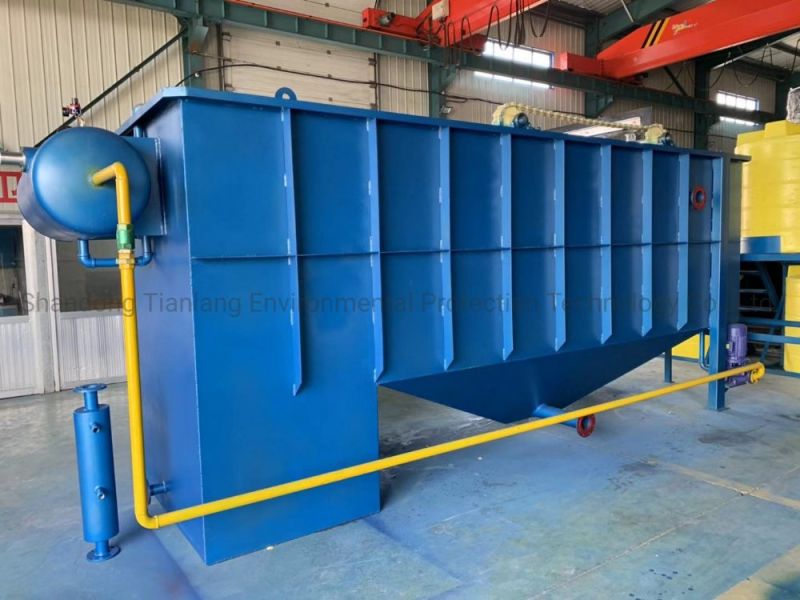 Oil Tss Removal System- Dissolved Air Flotation Sewage Treatment Equipment