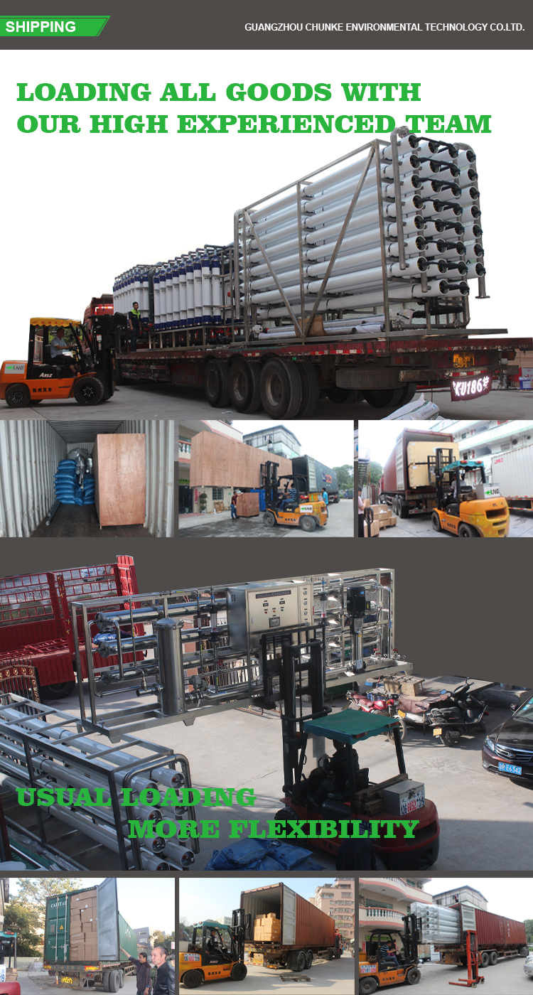 0.5 Ton Per Hour RO Purifying/Purification Drinking Solar Reverse Osmosis Water Treatment System