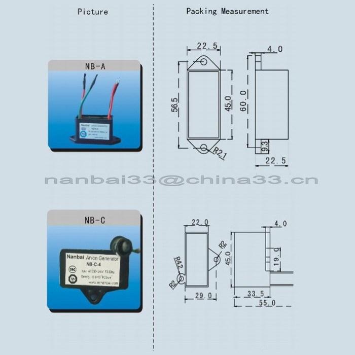 Plasma Ion Generator and Ozone Generator and Negative Ion Generator