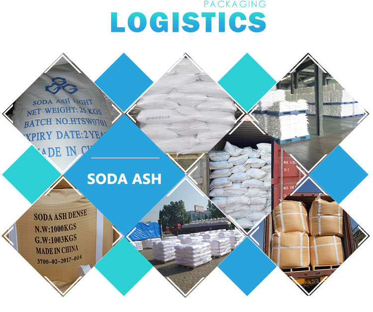 White Powder Soda Ash Light for Printing and Dyeing