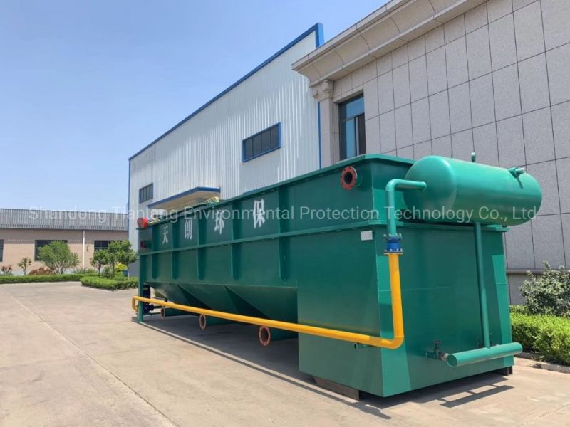 2020 Latest Model Slaughter House Waste Water Treatment Equipment Dye Sewage Wastewater Treatment Dissolved Air Flotation Unit