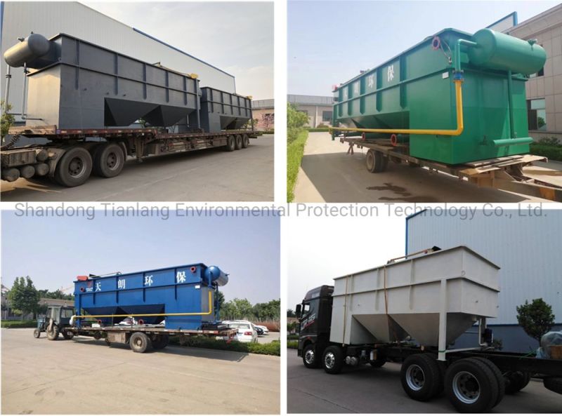 Dissolved Air Flotation Plant for Industrial Oily Wastewater Treatment