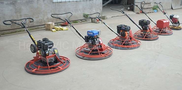 Walk-behind Concrete trowel machine with gasoline engine driven