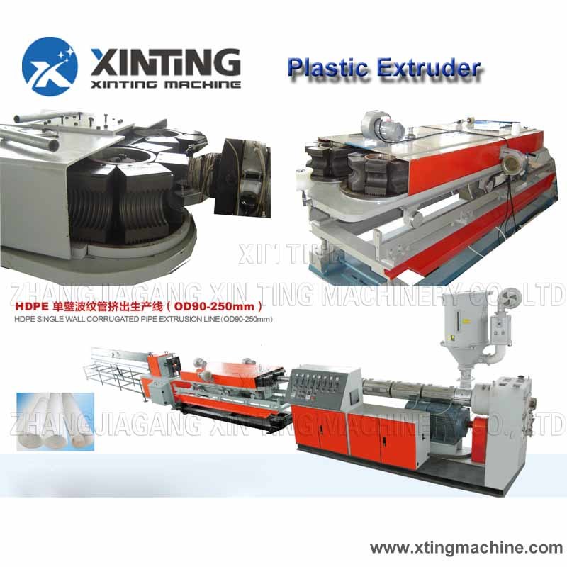 Corrugated Pipe Production Line for Sale Single Wall Corrugated Pipe Machine