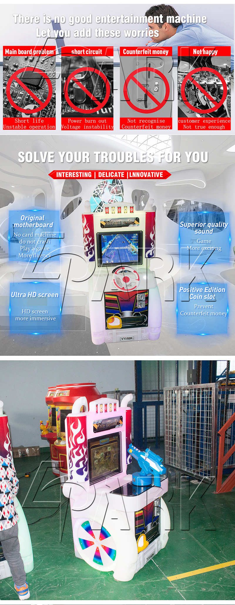 National Racing Series 17 Inch Screen Racing Car Game Machine Kids Toys for Sale