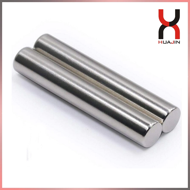 Rare Earth Permanent Magnet Rod High Gauss Neodymium Magnets Free Sample