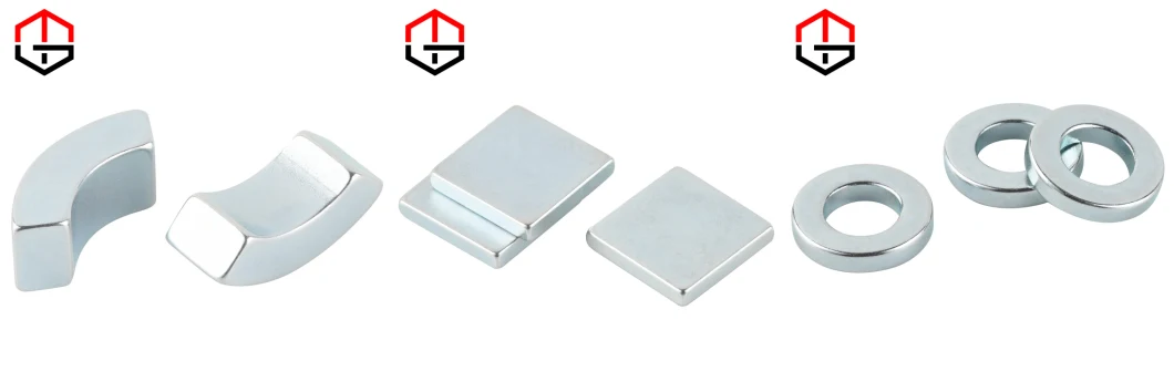 Au/Gold Plating NdFeB Magnetic Sintered Rare Earth Permanent Neodymium Magnet for Speaker