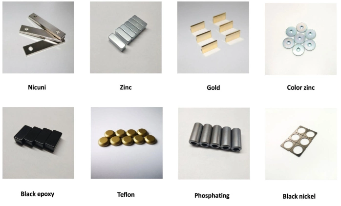 Au/Gold Plating NdFeB Magnetic Sintered Rare Earth Permanent Neodymium Magnet for Speaker