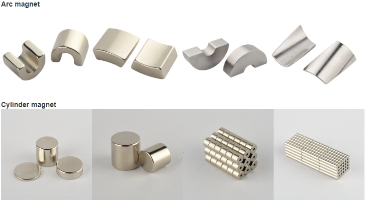 Customized Disc Neodymium Permanent Magnet Round Shape with Countersunks