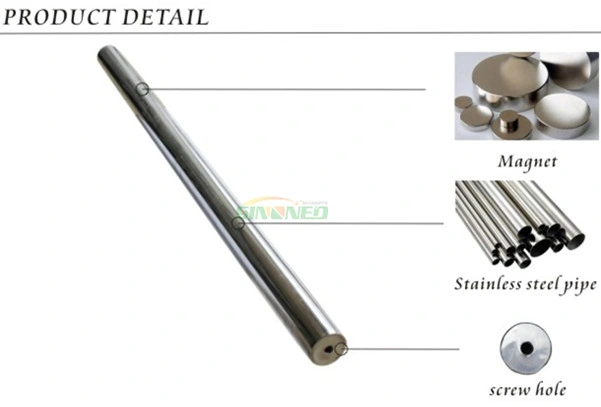 Magnetic Filter Bar Dia 25mm X 150mm Long High Performance Filter Rod Magnet - 12000 Gauss