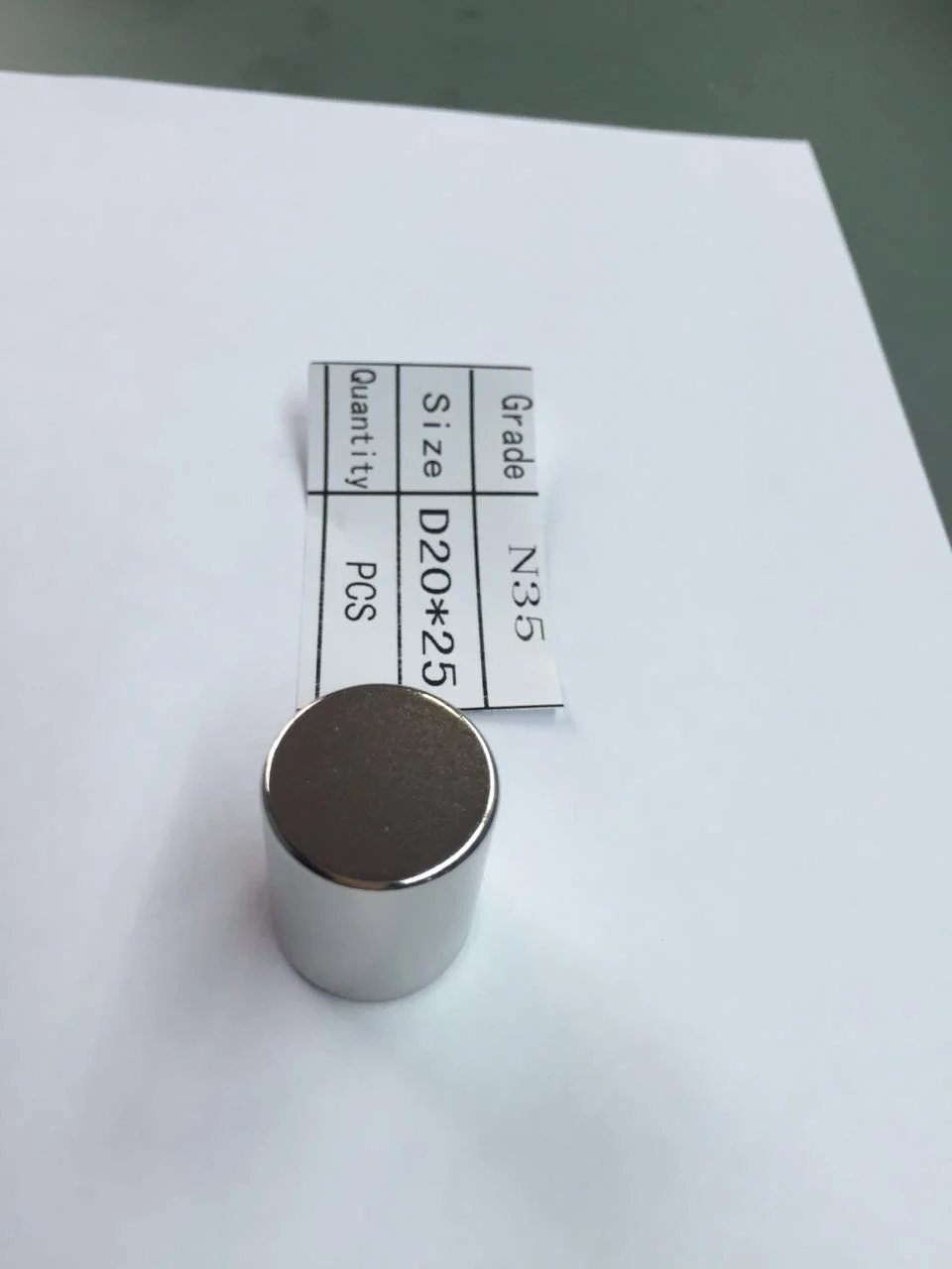 Neodymium magnet disc magnet: D20X25mm D20*25