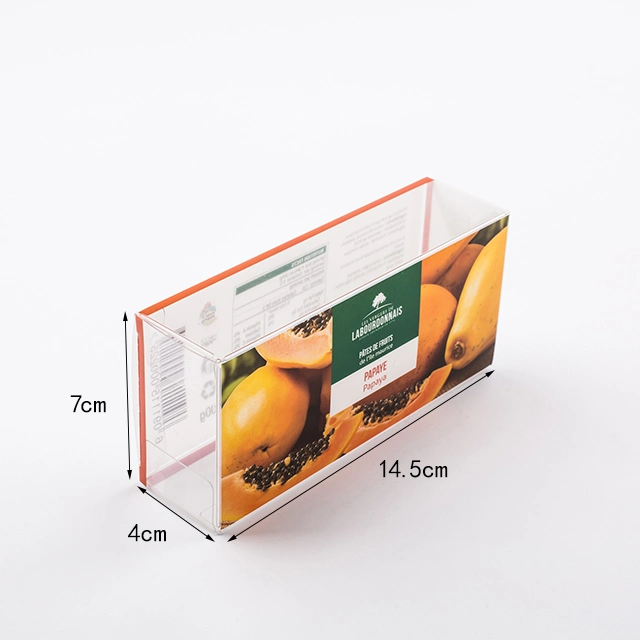 Factory Direct Supply Foldable Plastic Box for Sweets Packaging