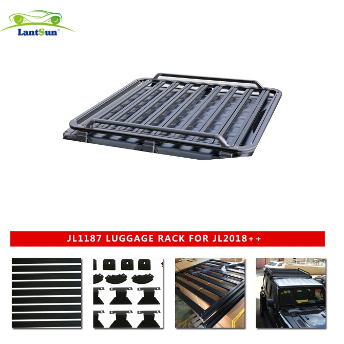 for Jeep Wrangler Jl 2018 Aluminium Roof Rack Cargo Basket