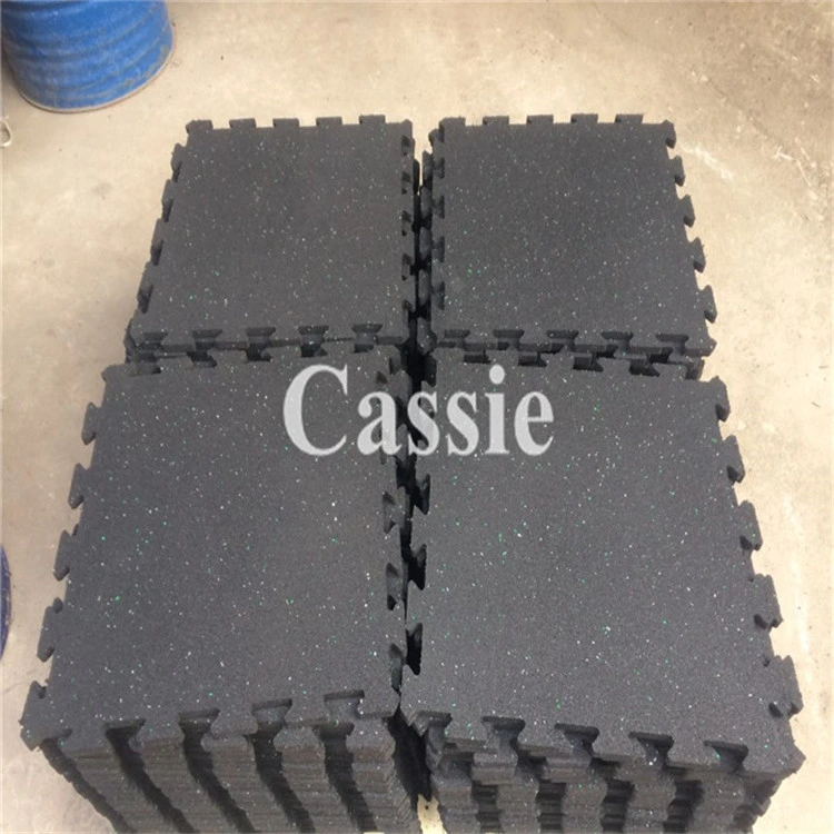 Rubber Gym Floor Mats with Interlocking Gym Mats