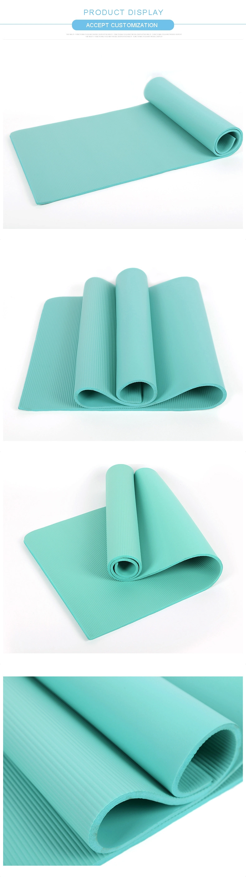 Custom Printed Eco Friendly Yoga Matt New TPE Yoga Mats